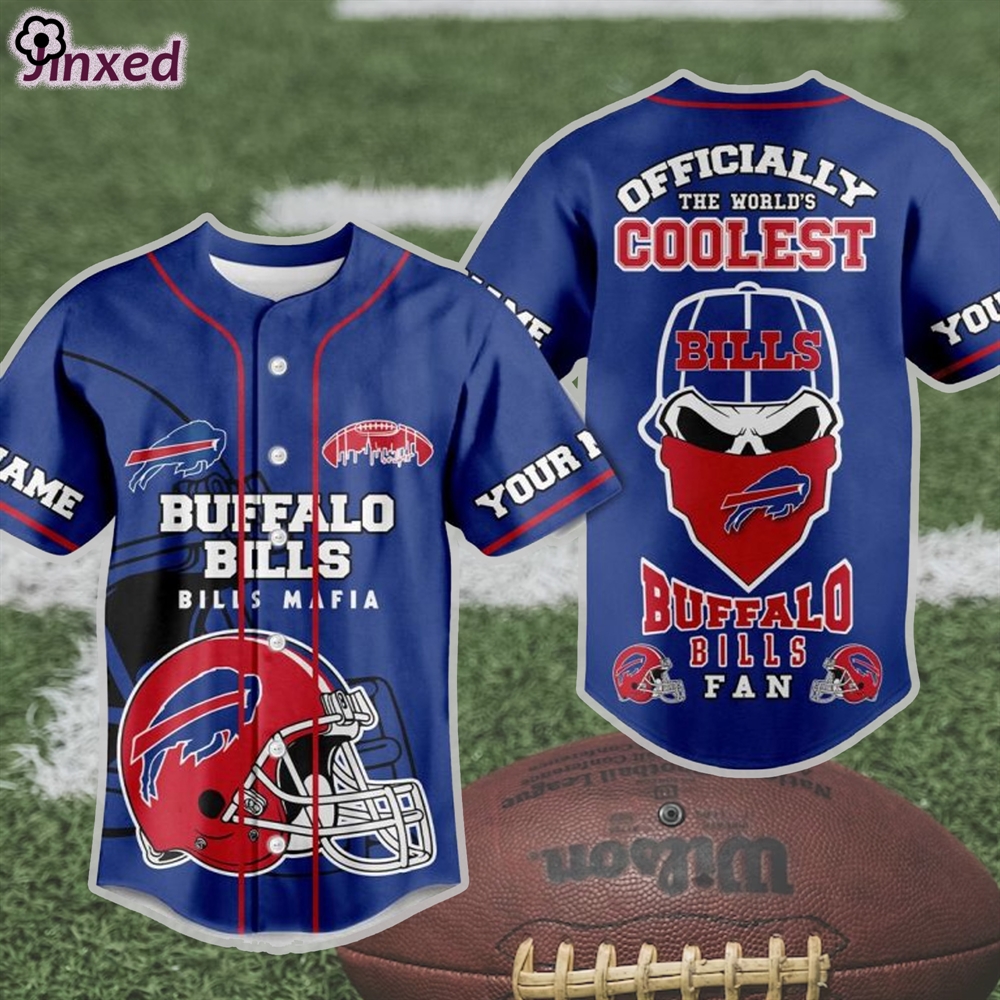 Buffalo Bills Mafia Officially The Worlds Coolest Custom Baseball Jersey 